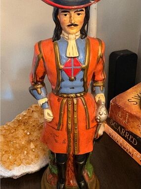 Orange and Blue Decorative Musketeer Figurine - Home Accent